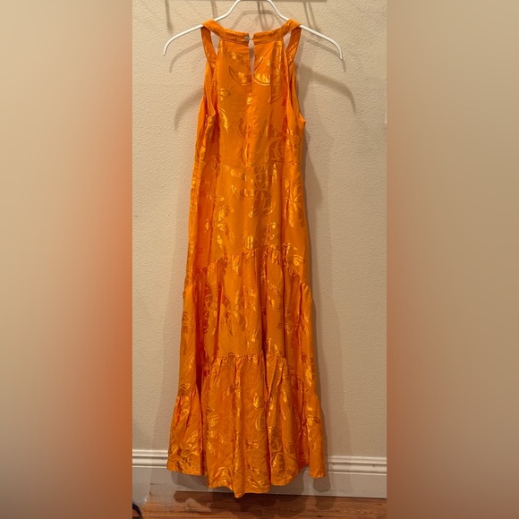 Farm Rio X Anthropologie V-Neck Tiered maxi dress - brand new with tag - Picture 7 of 7